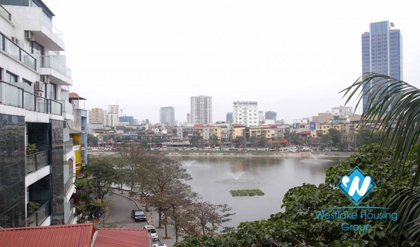 Furnished, stunning new apartment for rent on Pham Huy Thong, Ngoc Khanh, Ba Dinh, Hanoi